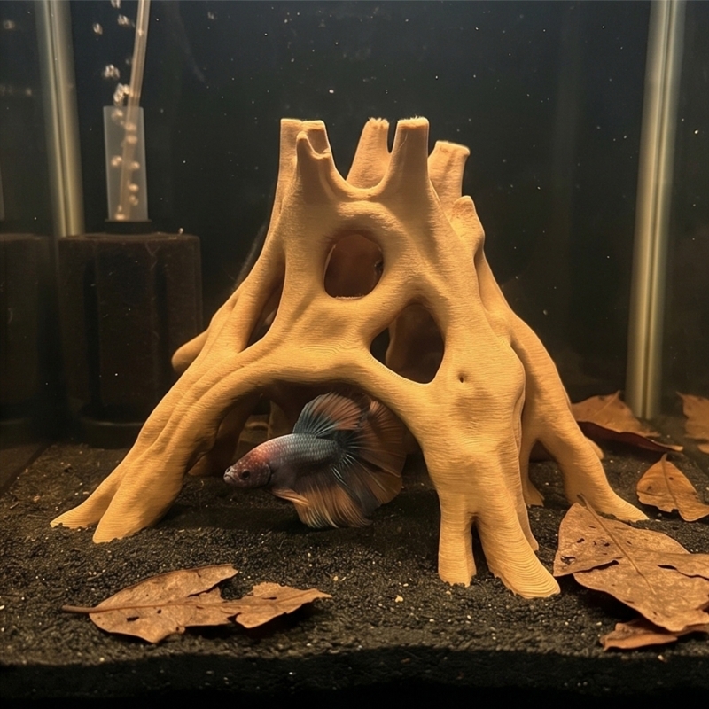 Aquarium Plant Guide - Doğal Kök Mağara Balık Saklanma Yerleri
