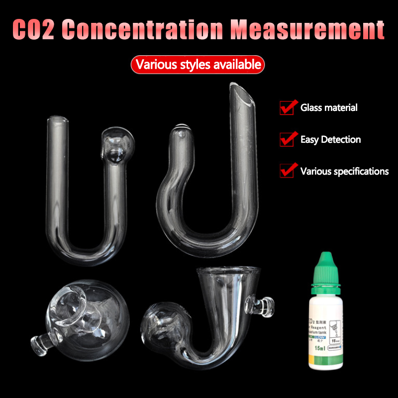 Planted Aquarium Test Kit - Difüz Camlı CO2 Düşük Seviye Göstergesi