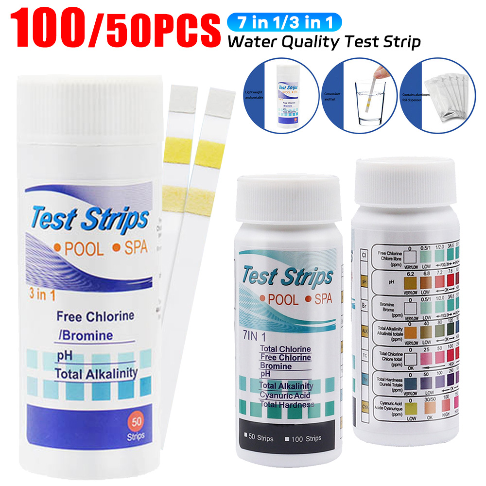 Planted Aquarium Test Kit - 7 in 1 akvaryum Test şeritleri