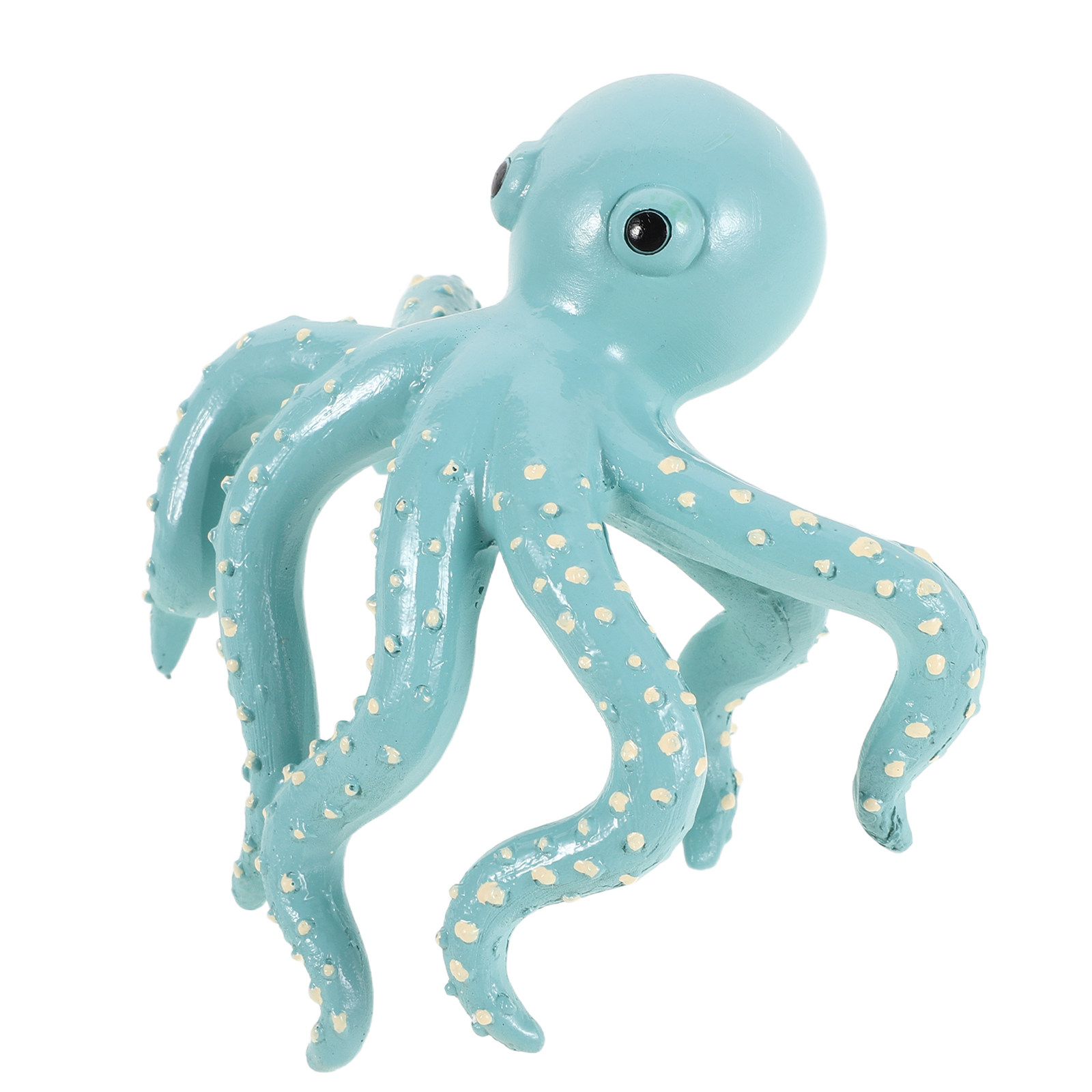 Aquarium Plant Octopus - Minyatür Tırmanan Ahtapot Reçine Heykeli Saksı