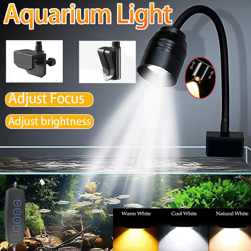 Aquarium Plants Book - USB Akvaryum Işığı Bitki Yetiştirme Lambası