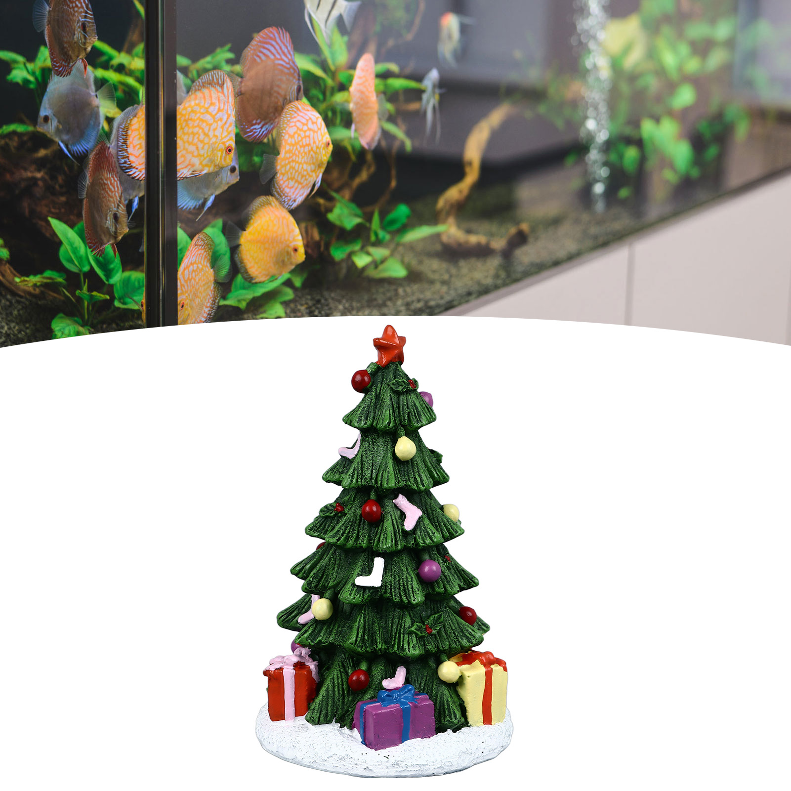 ZK20 Christmas Fish Tank Ornam - Aquarium Plant Guide incelemesi ve fiyatı