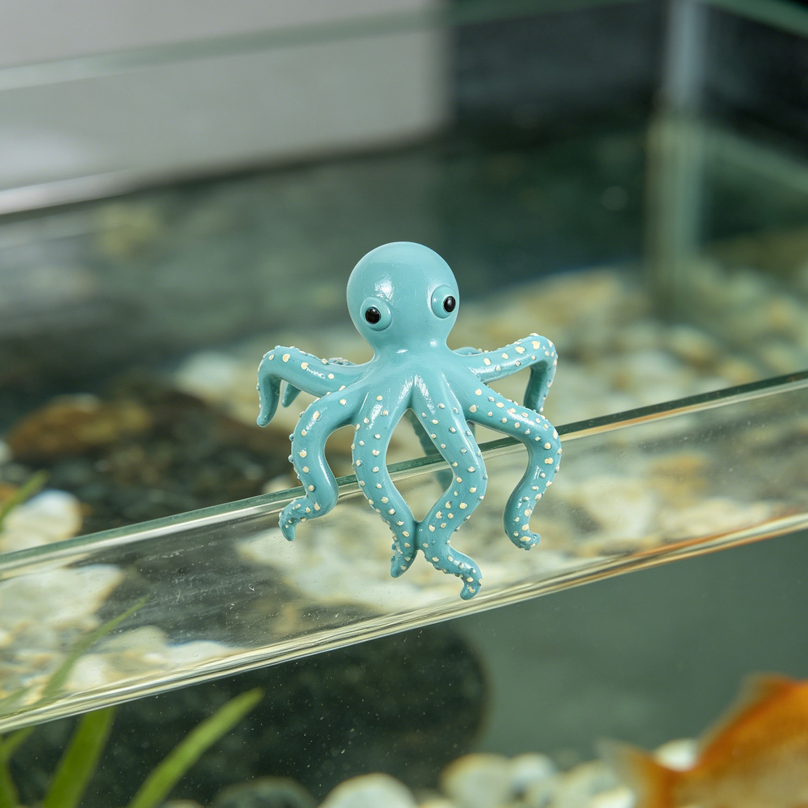 Tırmanan Ahtapot Heykeli Reçin - Aquarium Plant Octopus incelemesi ve fiyatı