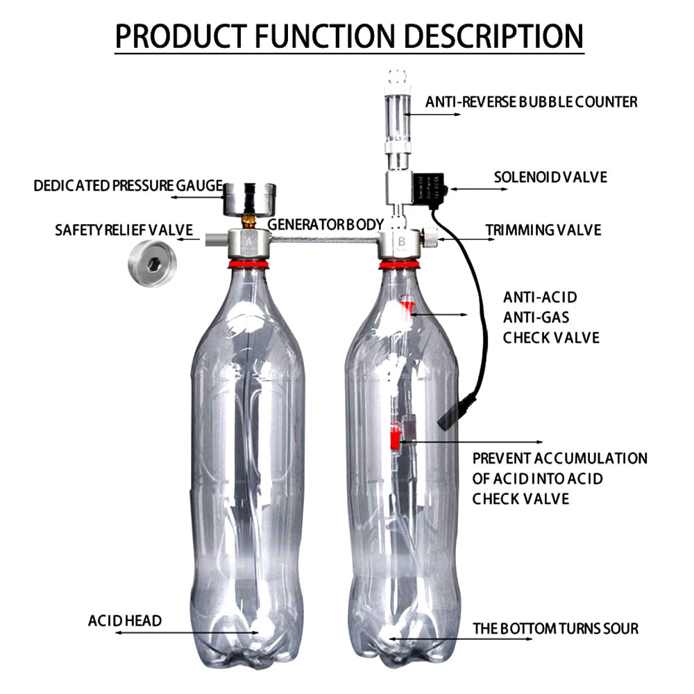 Akvaryum DIY CO2 Jeneratör Sis - Aquarium Plant Delivery incelemesi ve fiyatı