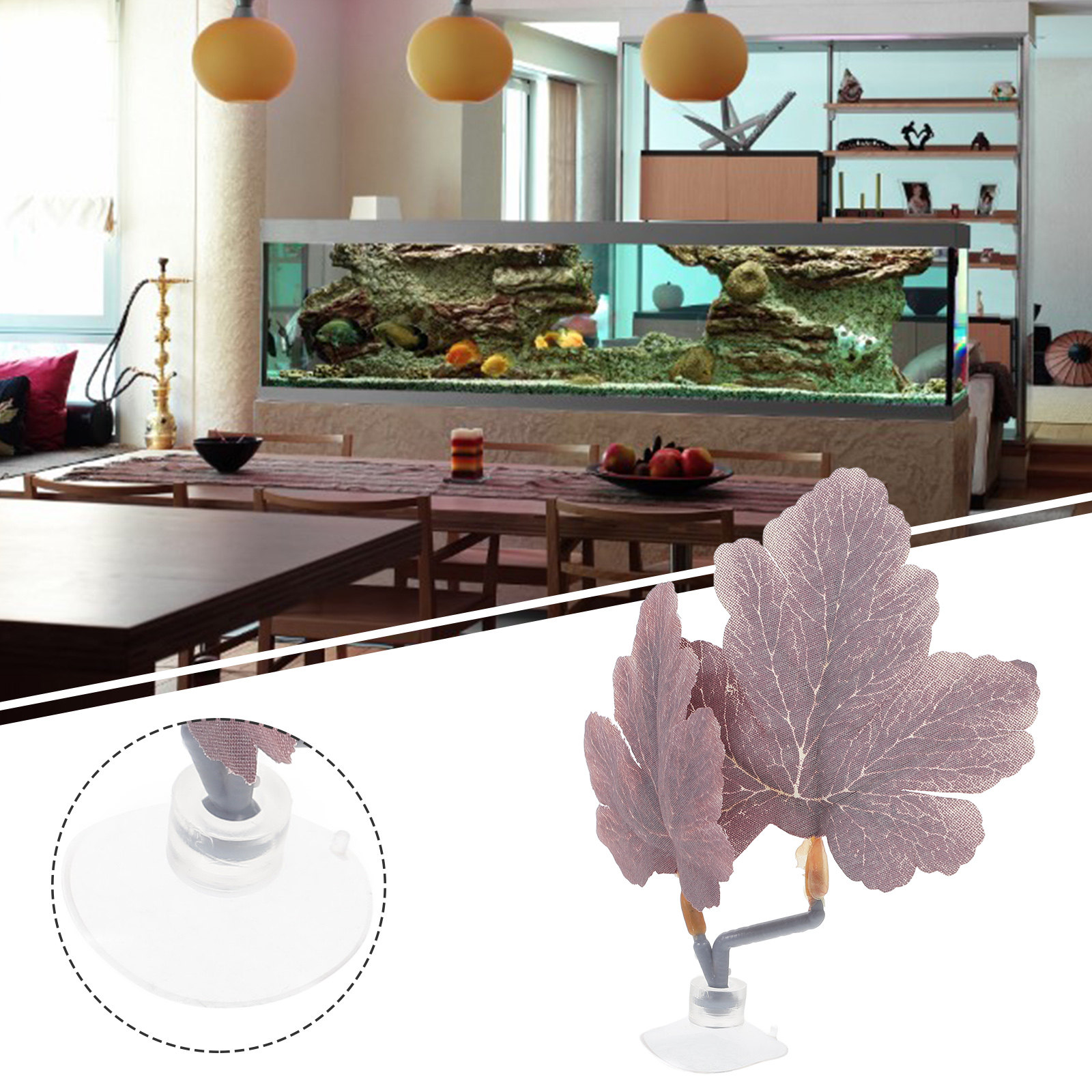 Yapay Betta Yaprak Hamak Gerçe - Planted Aquarium Betta incelemesi ve fiyatı
