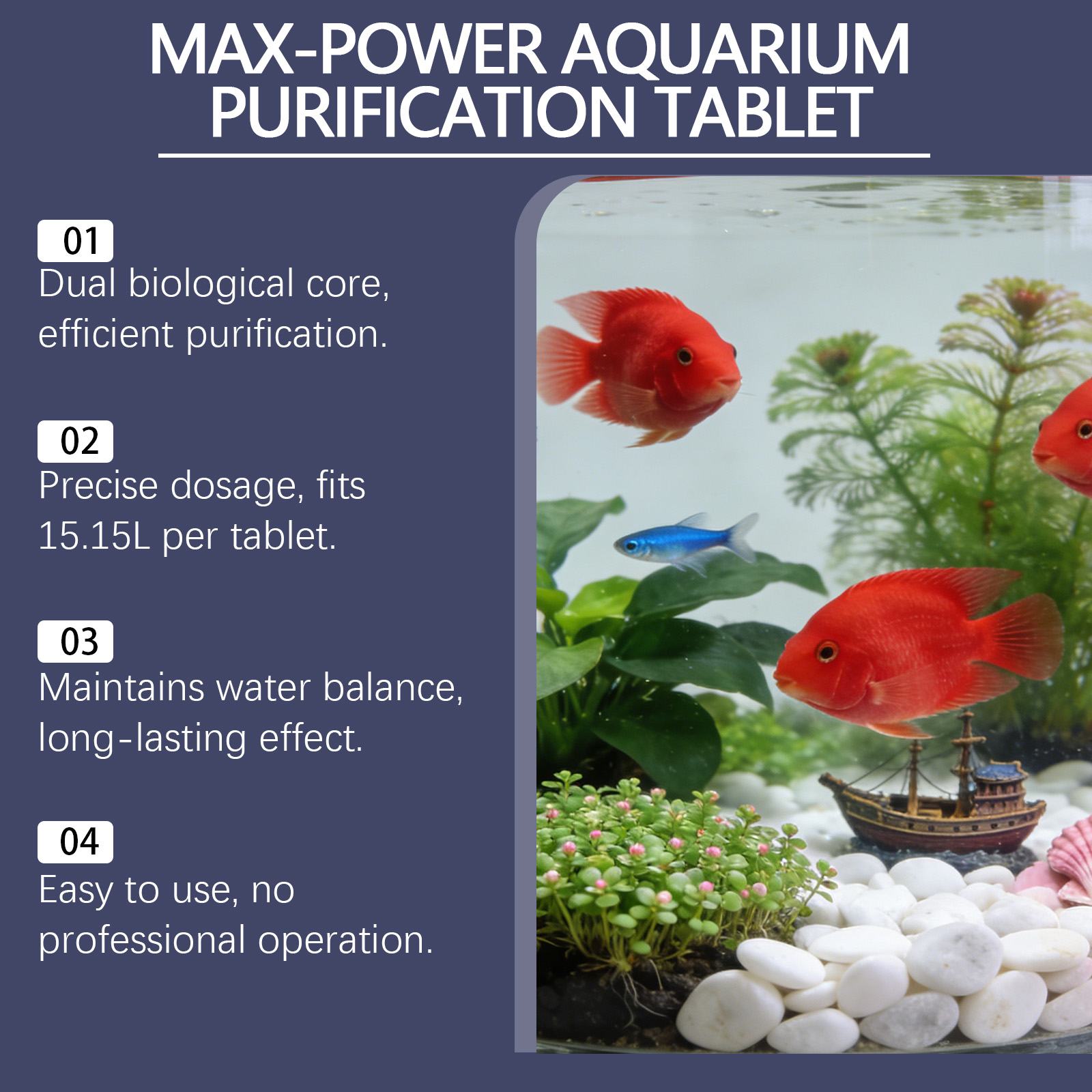 Akvaryum için Alg Giderici Tab - Planted Aquarium Algae Remover incelemesi ve fiyatı